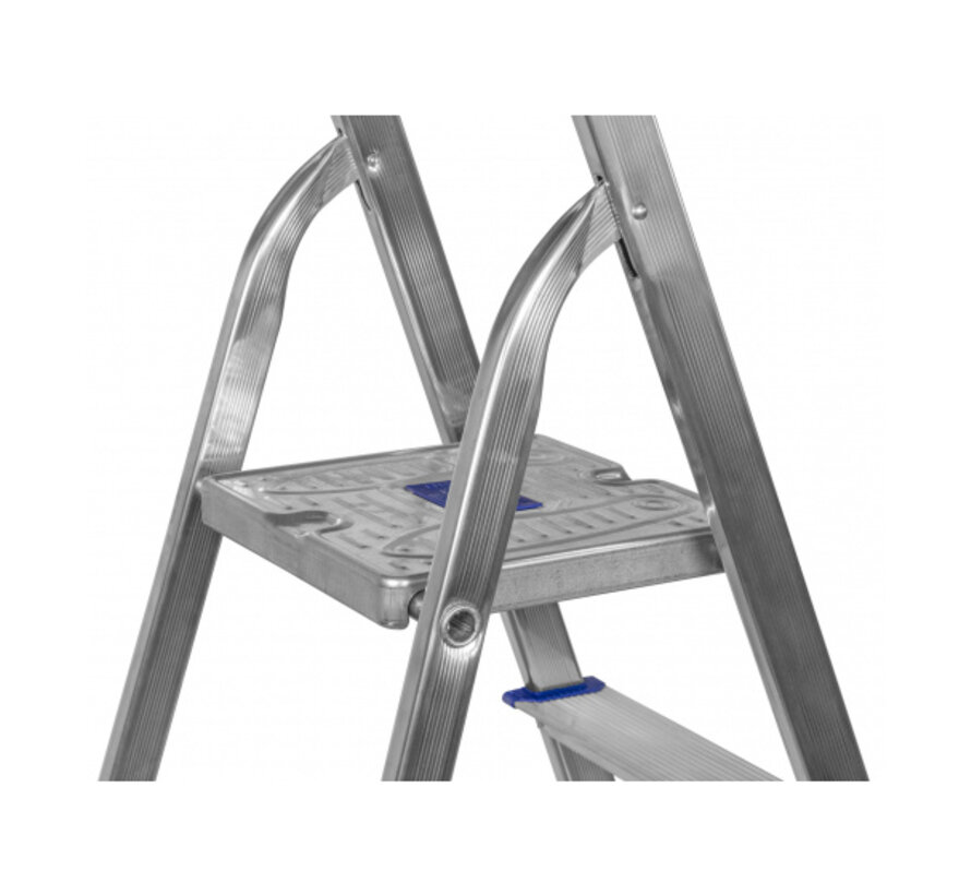 Maxall Huishoudtrap 7 treden - Aluminium - Basic line