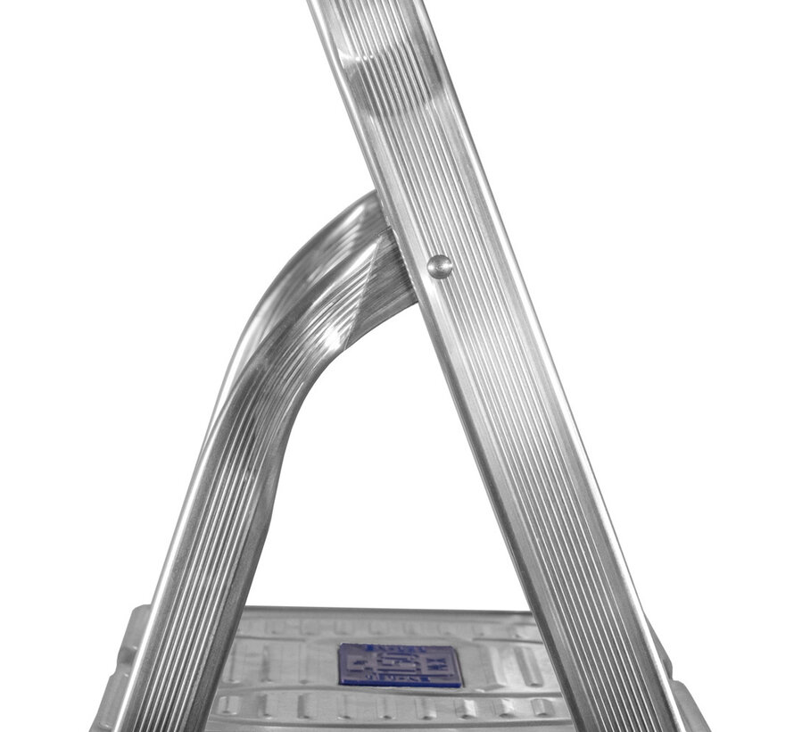 Maxall Huishoudtrap 7 treden - Aluminium - Basic line