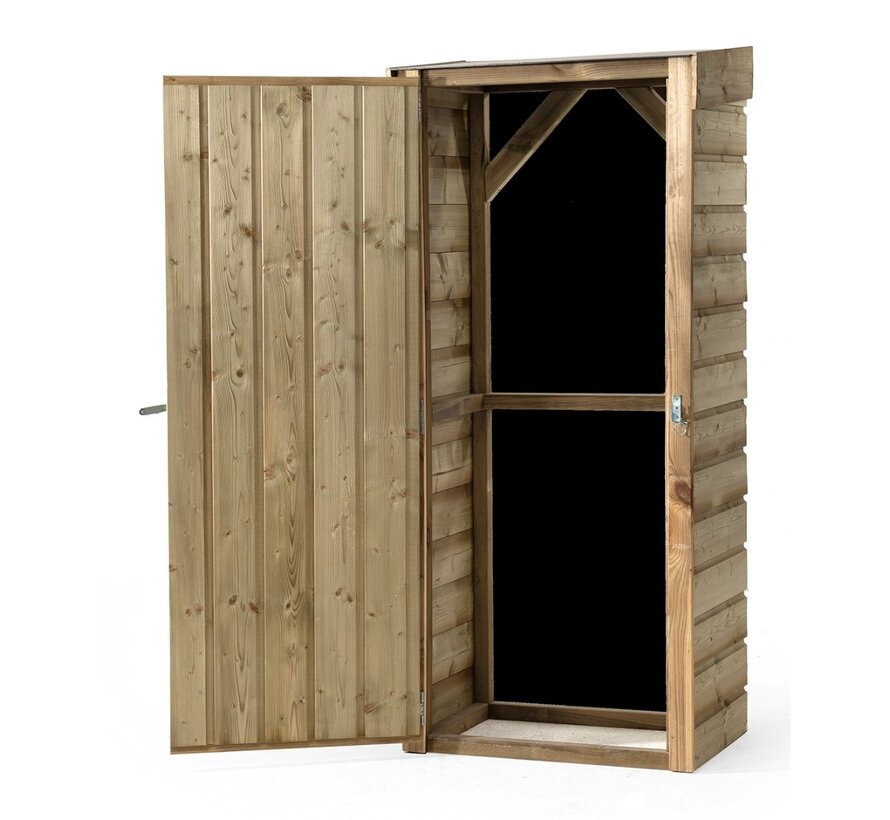 Tuinkast Ruud - Houten kast - 82 x 50,5 x 182 cm