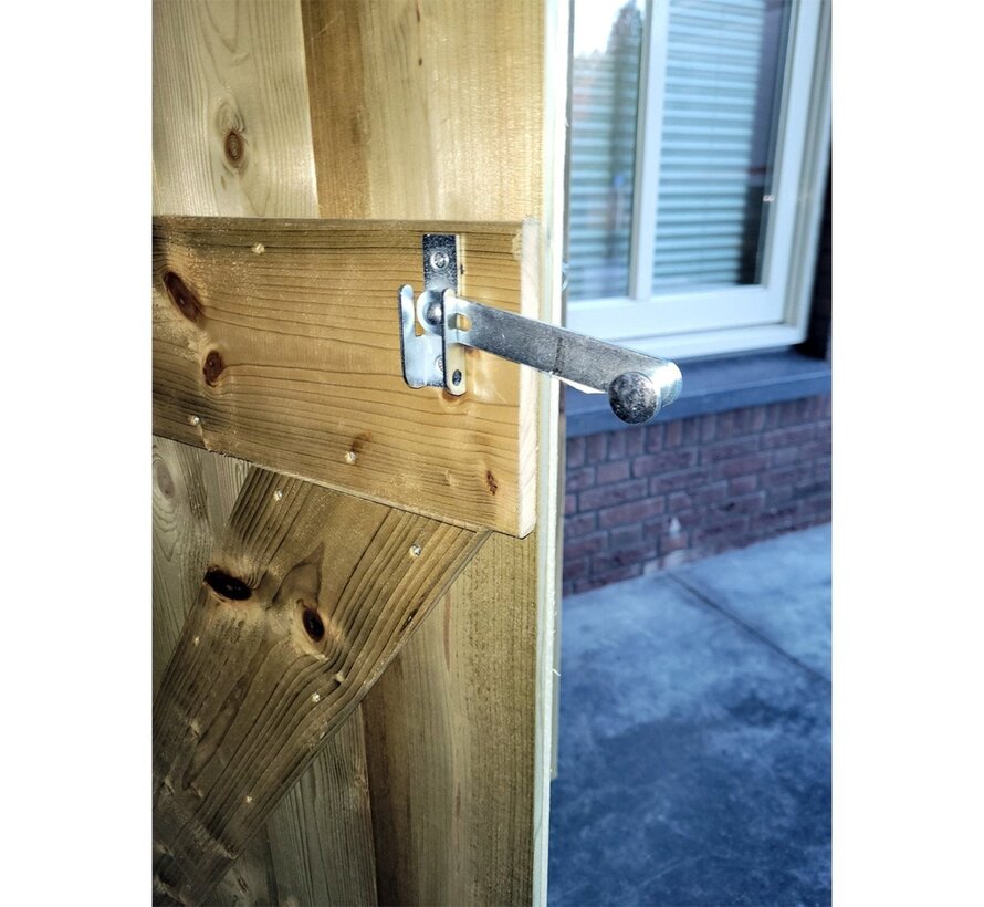 Tuinkast Bart - Houten kast - 147,5 x 53,5 x 182 cm