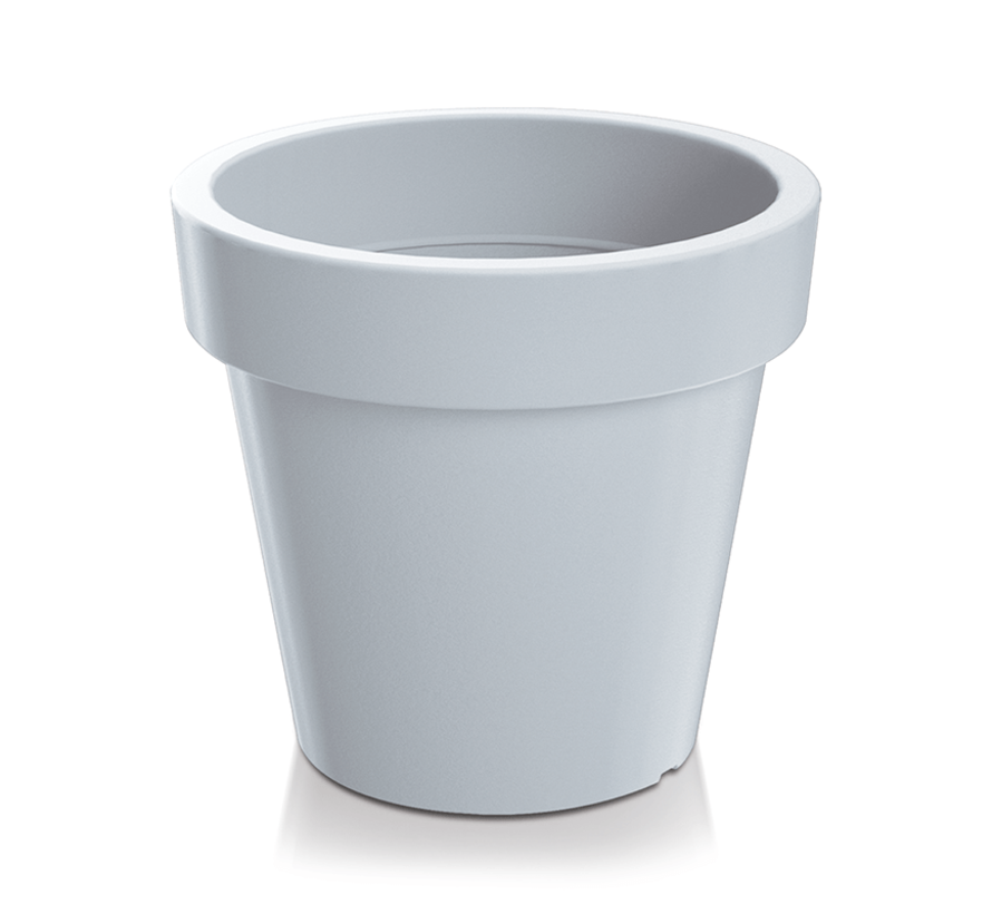 Bloempot Lexo Round - 60 cm - 92 liter - Wit