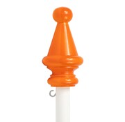 De Wiltfang Vlaggenstok Victoriaanse knop - 2 meter - 30 mm