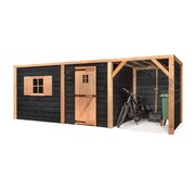 Volente Volente Tuinberging Jan - Zwart Douglas hout - 564 x 196 x 208 cm