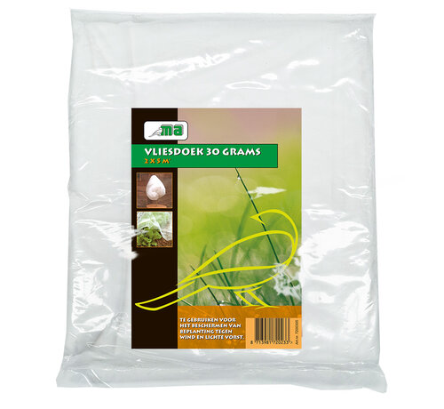 Meuwissen Agro Vliesdoek UV - 2 maten - 30 gr/m2 - Winterbescherming