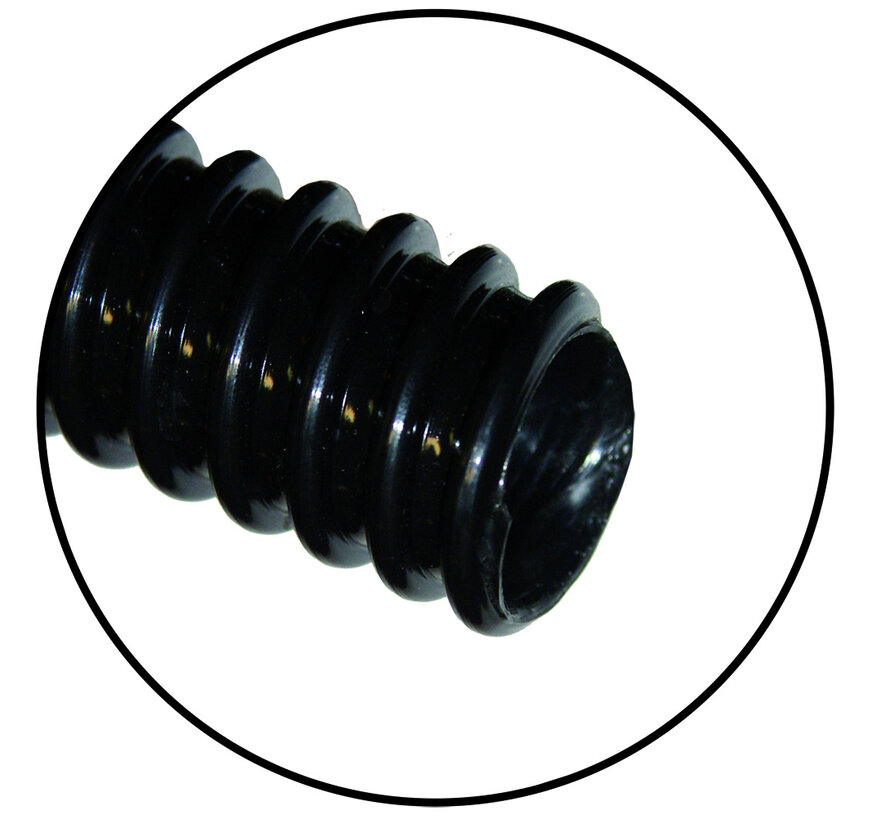 Vijverslang - 20 mm x 50 meter - Zwart