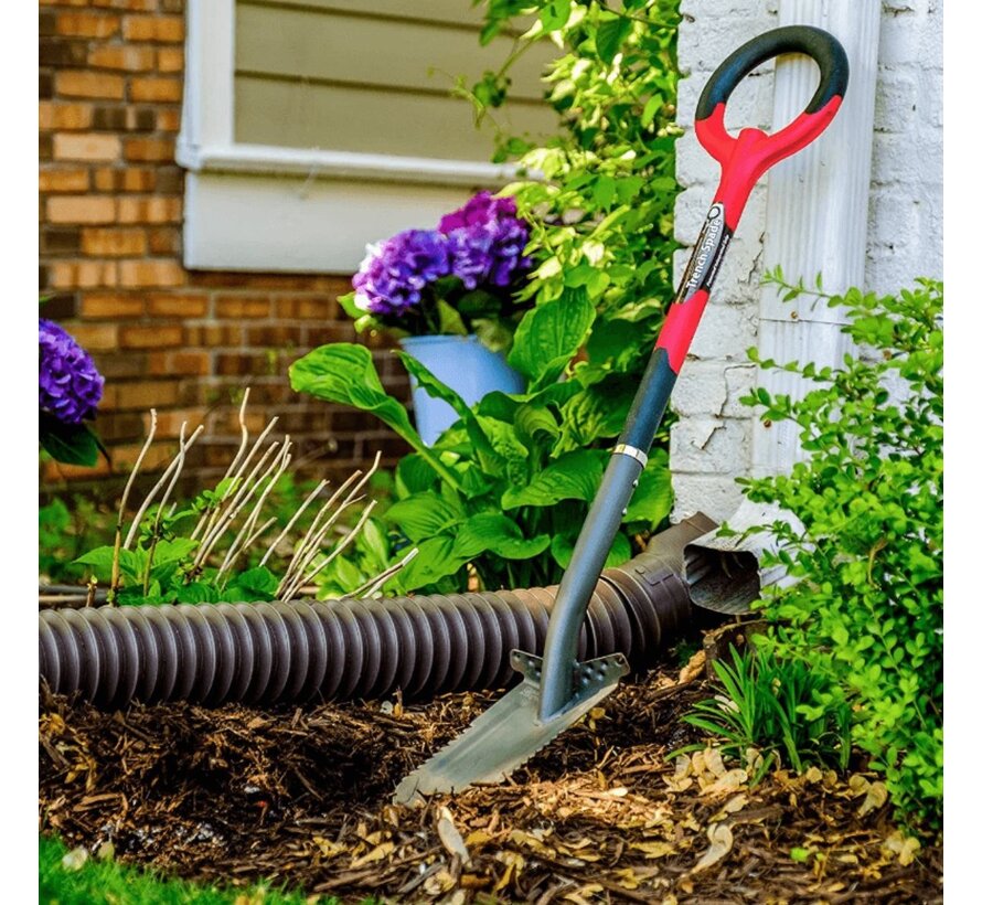 Root Slayer Geulspade - Koolstofstaal - Extra tanden