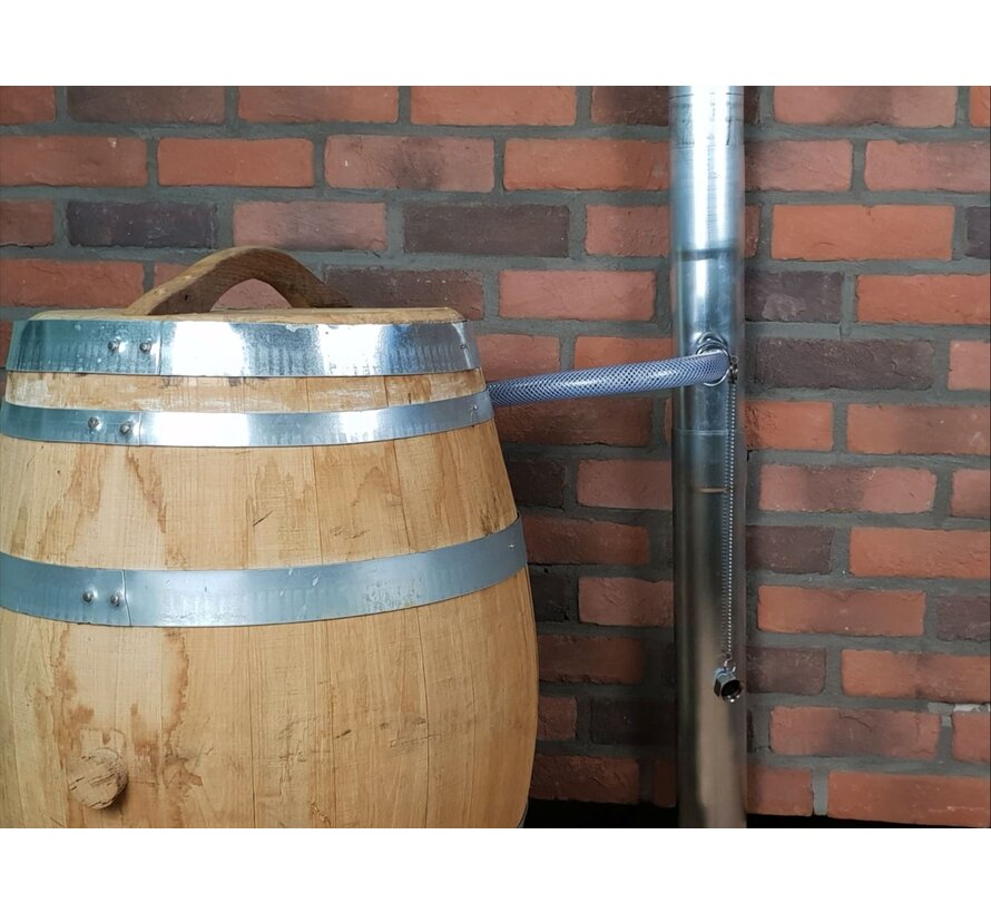 Verloopstuk Vulautomaat - Zink met klep