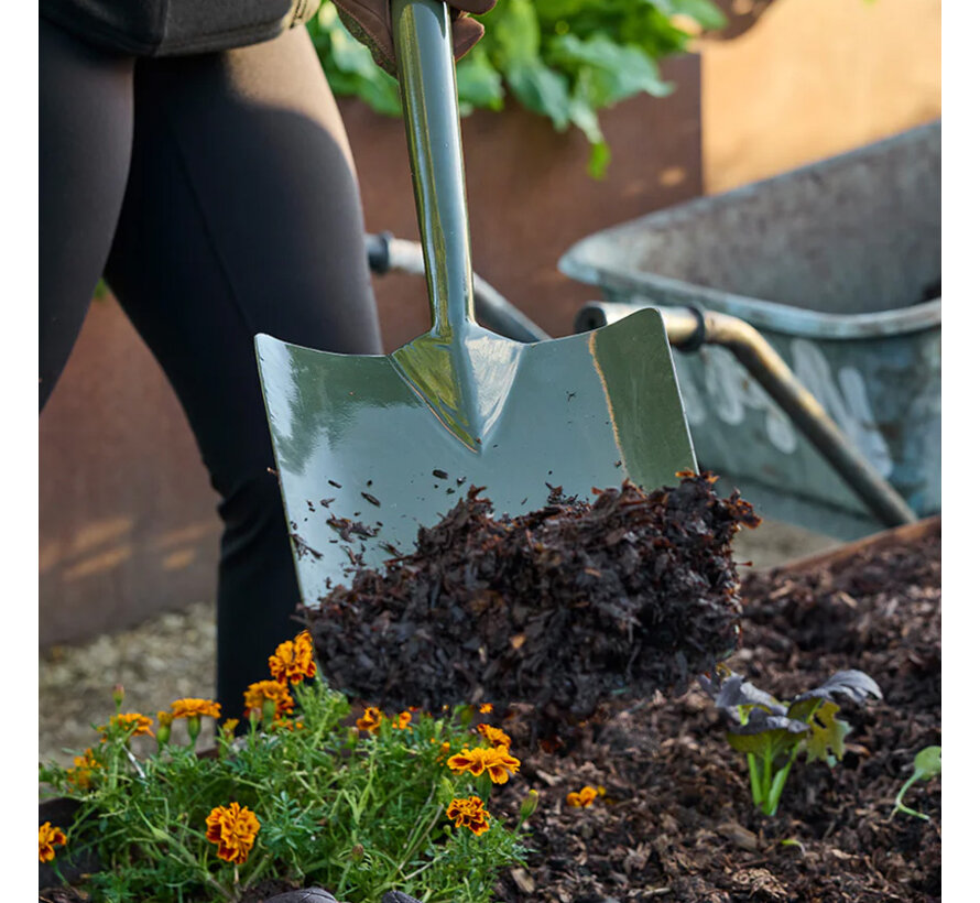 BoronGreen Schep vierkant - 80% gerecycled staal - 109 cm