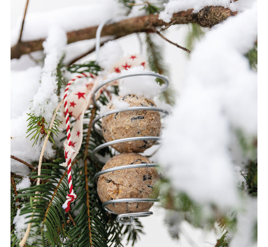 Vogel vetbolhouder - 2 stuks