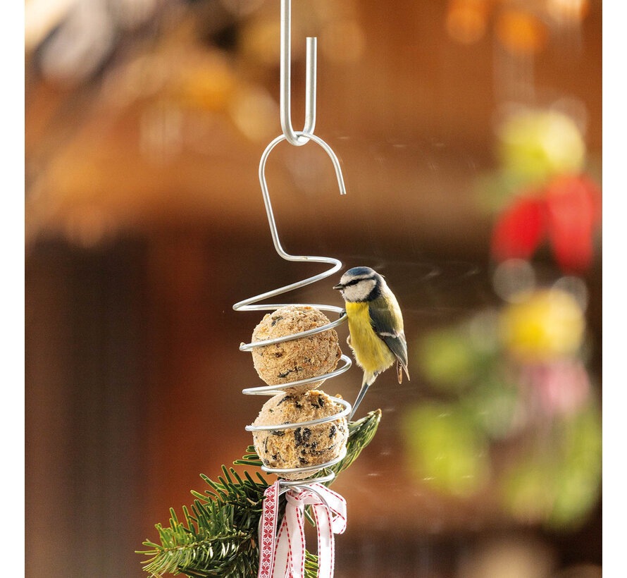Vogel vetbolhouder - 2 stuks