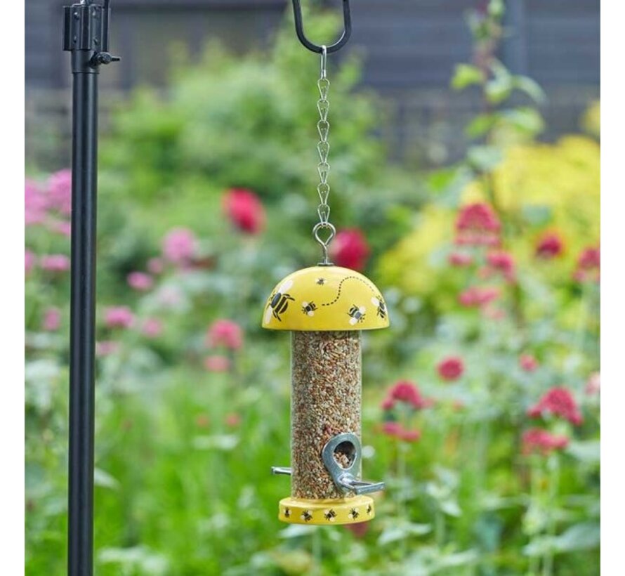 Flamboya vogelvoedersilo - Bijen - 27 cm