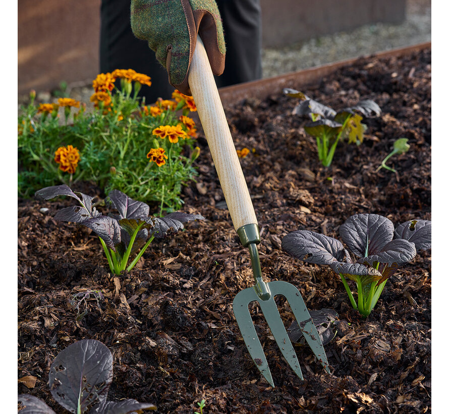 BoronGreen Handvorkje Medium - 80% gerecycled staal - 47 cm