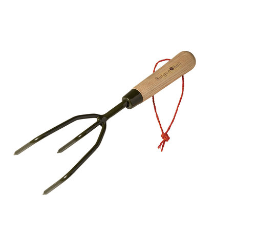 Burgon & Ball BoronGreen Handcultivator - 80% gerecycled staal - 3 tanden