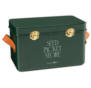 Burgon & Ball Bewaarblik zaden - Metaal - Heritage Green