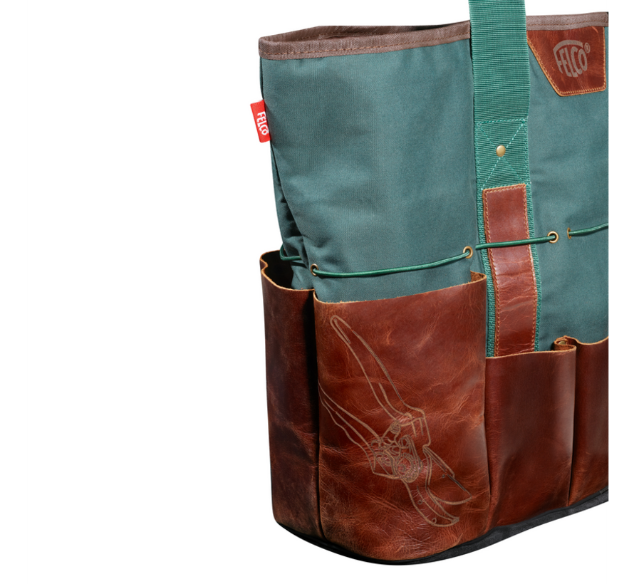 Felco 481 Tuiniertas - Waterafstotend - Gewaxt buffelleer