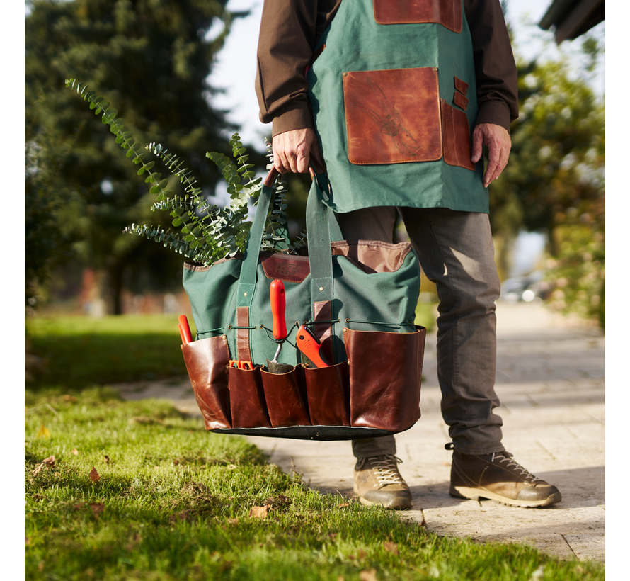 Felco 481 Tuiniertas - Waterafstotend - Gewaxt buffelleer