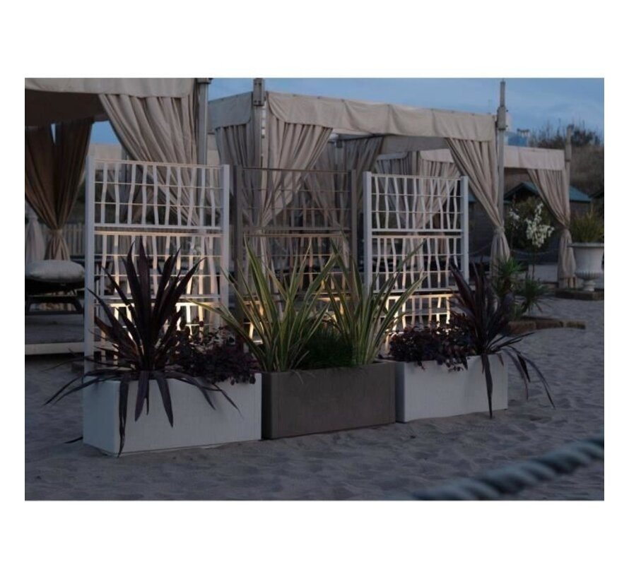 Ethica Rechthoekige Bloembak - 80 cm - Taupe