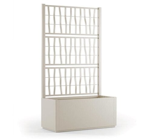 Stefanplast Ethica Rechthoekige Bloembak - 80 cm - Wit