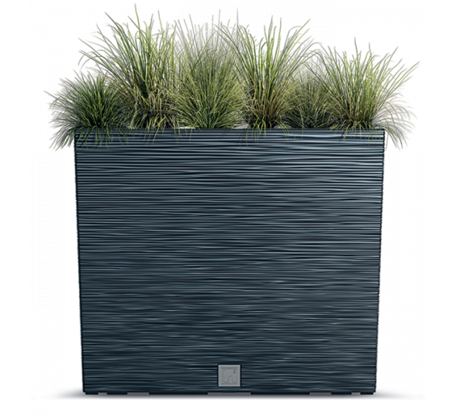 Plantbak Furu Case Tower - Antraciet - 77 x 68 cm
