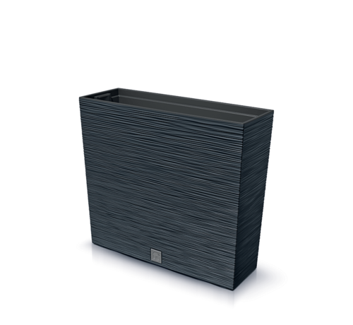 Prosperplast Plantbak Furu Case Tower - Antraciet - 77 x 68 cm