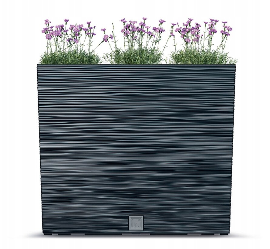 Plantenbak Furu Case Tower - Wit - 77 x 68 cm