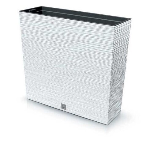 Prosperplast Plantenbak Furu Case Tower - Wit - 77 x 68 cm