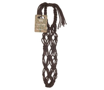 Singing Friend Singing Friend Vetbolhouder Macramé - 25 cm - Gerecycled