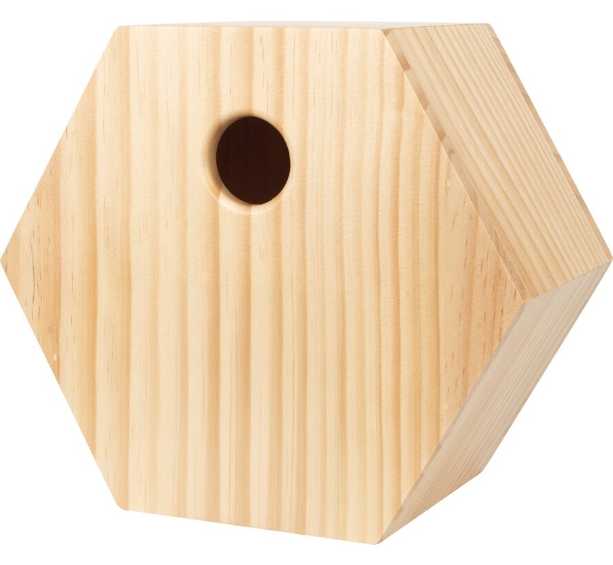 Singing Friend Nestkast - Levi - Hout - 23 x 12 x 20 cm