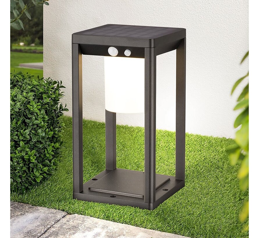 Solar buitenlamp Kiran met sensor - Staand