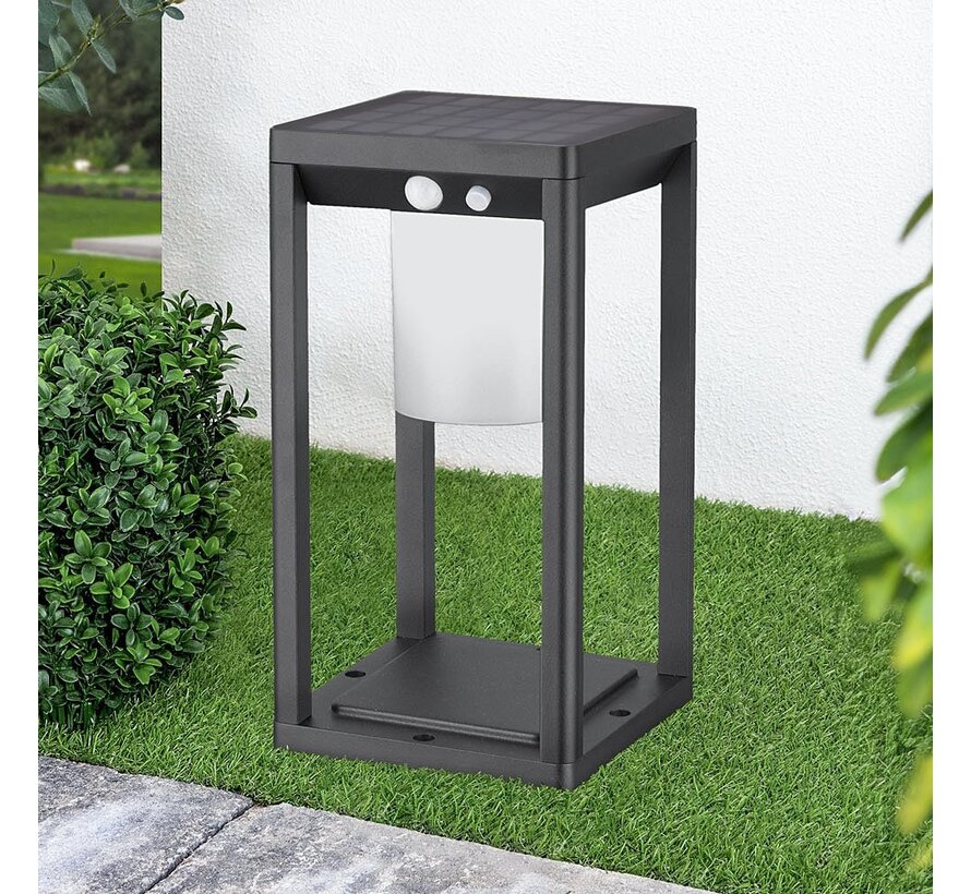 Solar buitenlamp Kiran met sensor - Staand