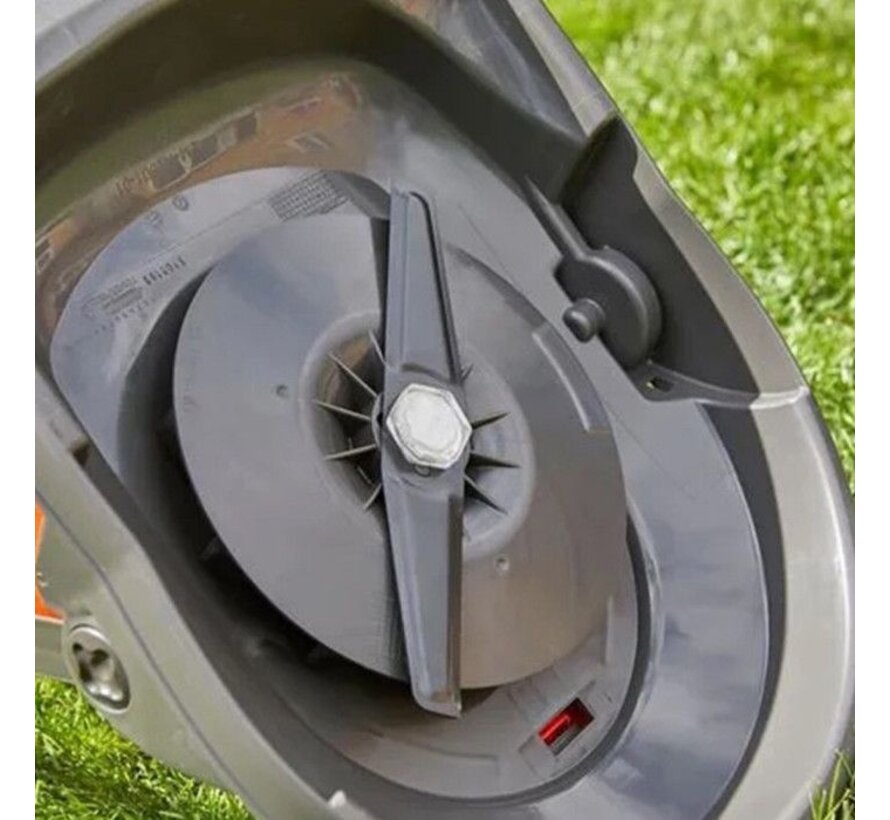 FLYMO Luchtkussenmaaier Turbo Lite 250 - 1400W - Maaibreedte 25 cm - Instelbare maaihoogte 11-31 mm