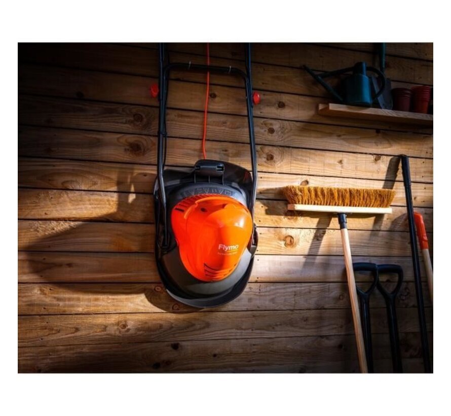 FLYMO Luchtkussenmaaier Turbo Lite 250 - 1400W - Maaibreedte 25 cm - Instelbare maaihoogte 11-31 mm
