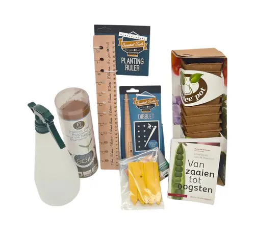 Tuinartikelen.nu Zaaipakket Groot - Cadeaupakket - Tuinpakket