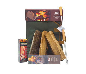 Tuinartikelen.nu Vuurpakket kerst - Relatiegeschenk - Cadeaupakket