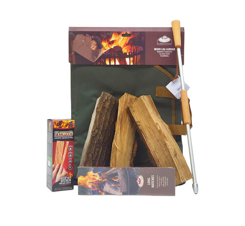 Tuinartikelen.nu Vuurpakket kerst - Relatiegeschenk - Cadeaupakket