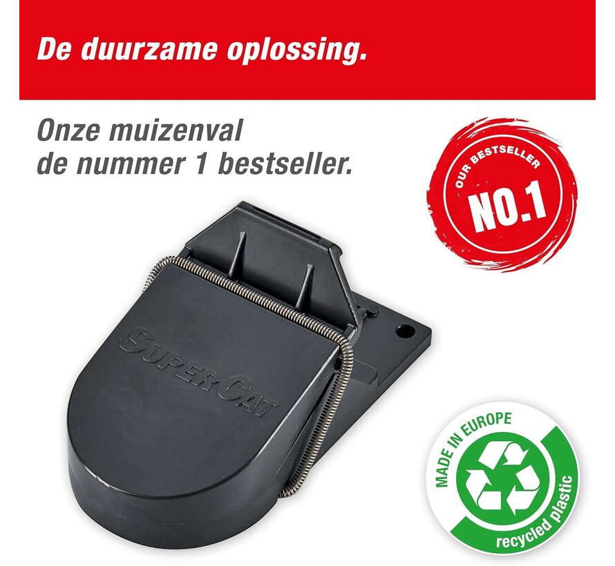 Swissinno Muizenval SuperCat - 2 Stuks