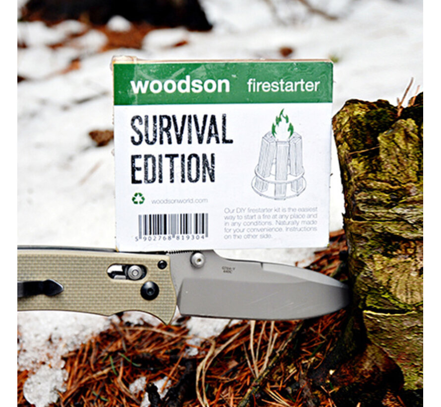 Woodson Eko haardaansteker - Survival