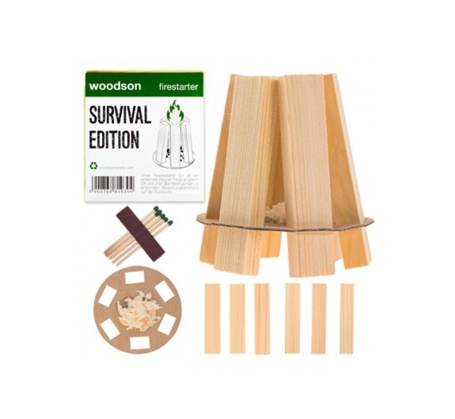 Woodson Eko haardaansteker - Survival