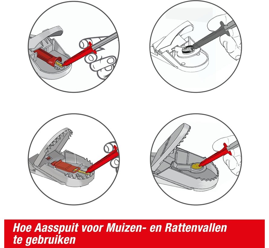 Swissinno Muizen en rattenval lokstof - Navulling