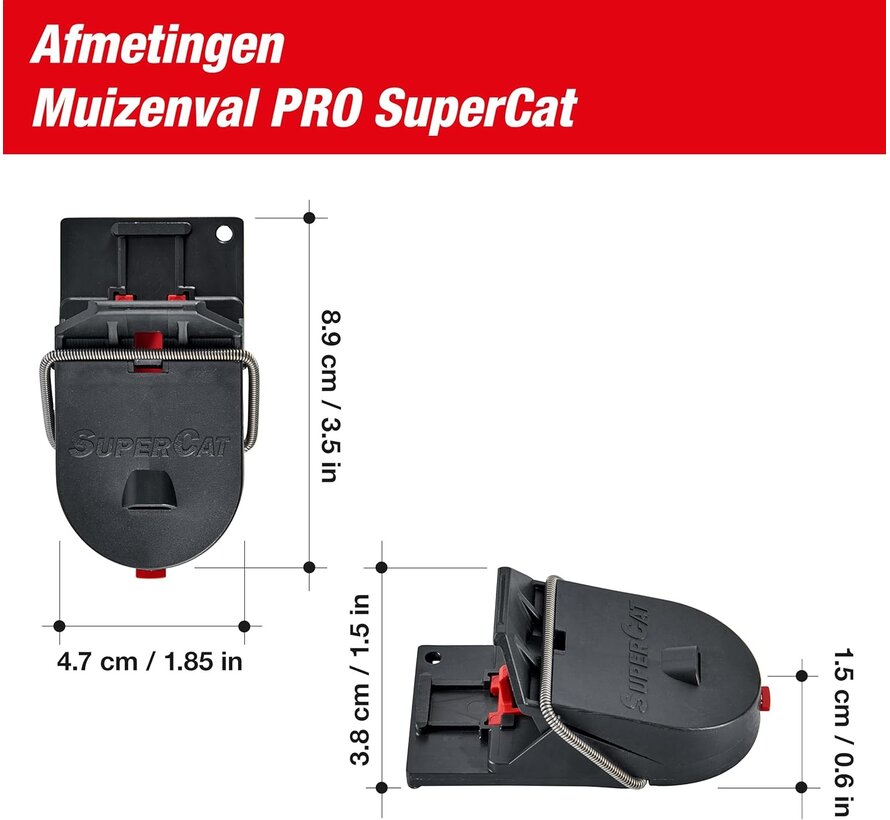 Swissinno Muizenval Pro - 2 stuks