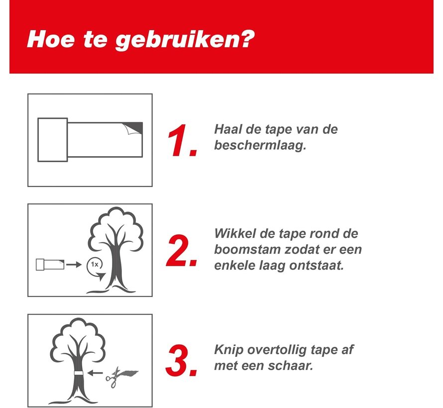 Swissinno Boomband insecten - Insectenstop