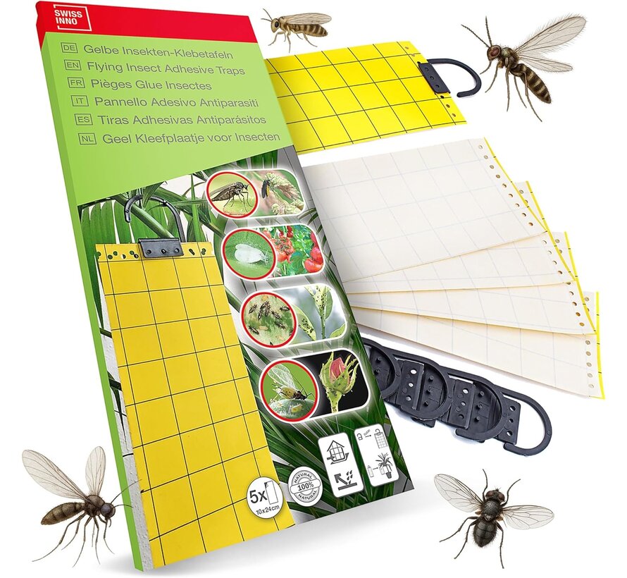 Swissinno Vliengenstrip - Plakstrip - 5 stuks