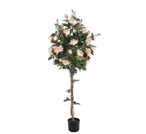 NeverLeafs NeverLeafs Kunstboom met rozen - 160 cm