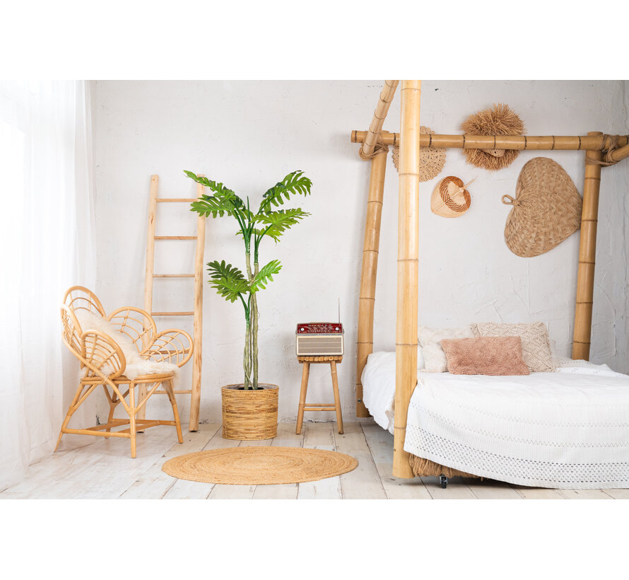 NeverLeafs Philodendron kunstplant - 160 cm