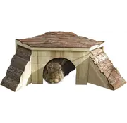 KERBL KERBL Natuurhuis met oprit - Knaagdieren - 37 x 37 x 16 cm
