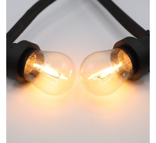 LumenXL LED filament lamp - Prikkabel - Warm wit - 1 watt