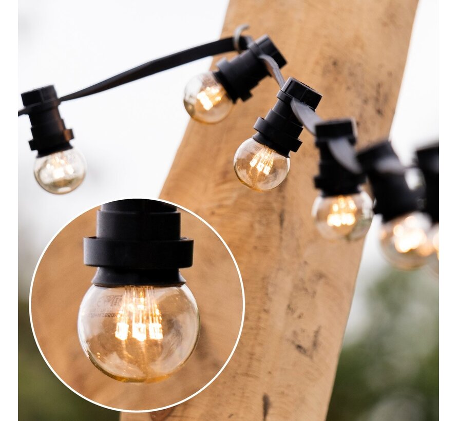 LED lamp - Prikkabel - Warm wit - Lange stokjes - 0,7 watt