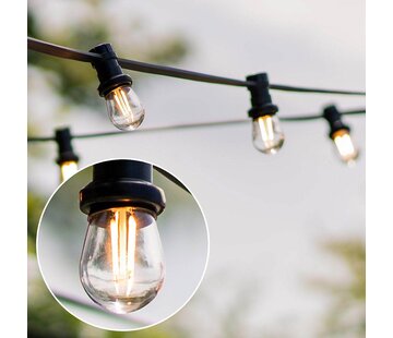 LumenXL LED dubbel filament lamp - Prikkabel - Warm wit - 2 watt