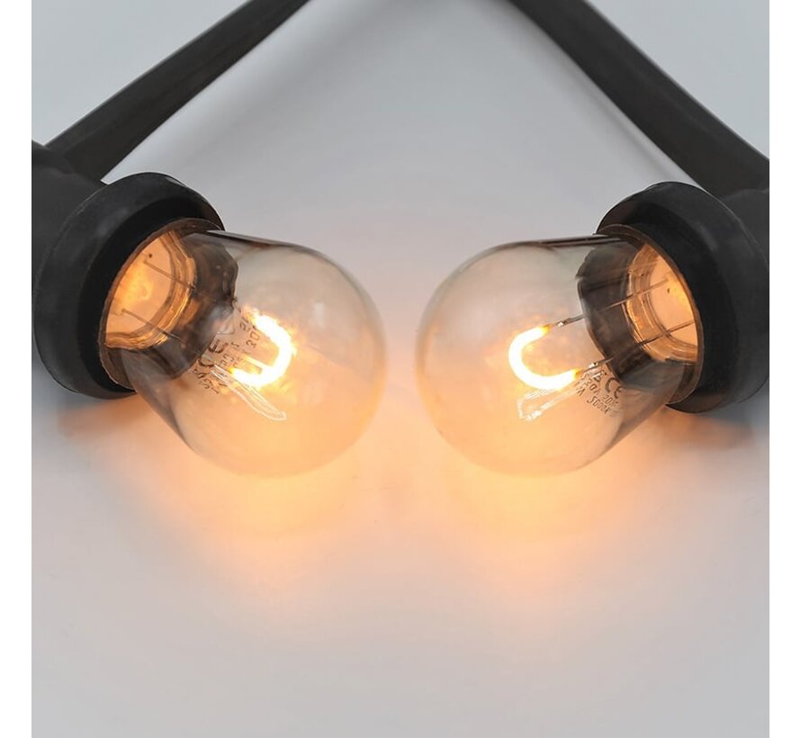 LED lamp - Prikkabel - Warm wit - U-vorm - 0,6 watt