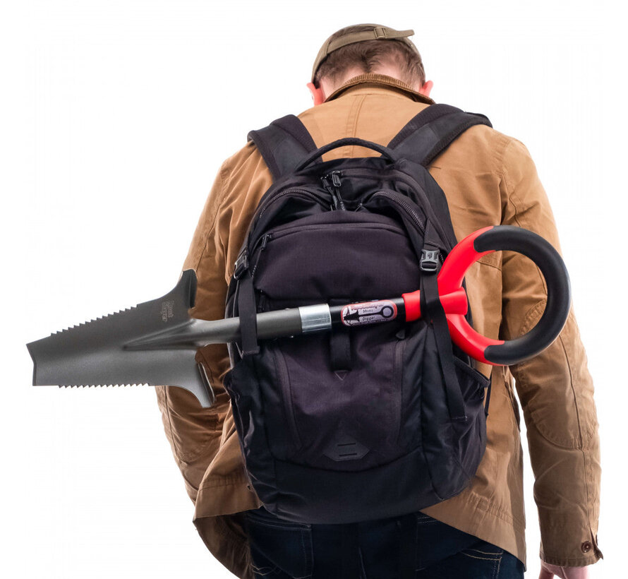 Root Slayer Mini tuinschep - V-vormige kop - Ideaal voor outdoor activiteiten